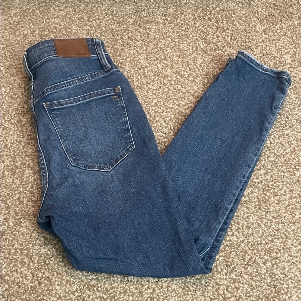 Madewell Curvy High Rise Skinny Crop Jeans